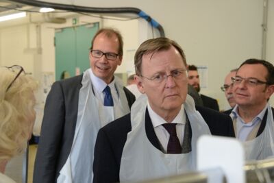 Ministerpräsident Bodo Ramelow und LIGA Vorsitzender OKR Christoph Stolte